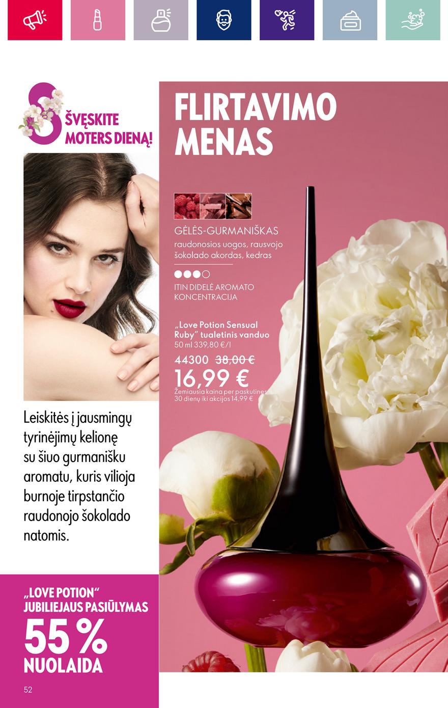 Oriflame katalogas akcijos nuo 
  2024-02-15 iki 
  2024-03-06 | Leidinukas.lt puslapis 52