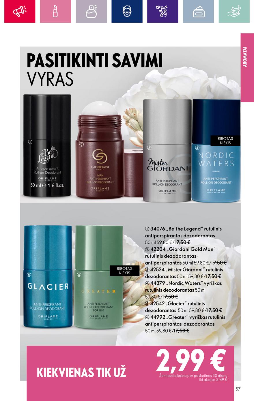 Oriflame katalogas akcijos nuo 
  2024-02-15 iki 
  2024-03-06 | Leidinukas.lt puslapis 57