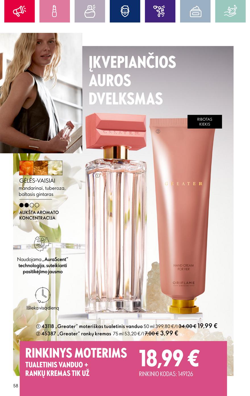 Oriflame katalogas akcijos nuo 
  2024-02-15 iki 
  2024-03-06 | Leidinukas.lt puslapis 58