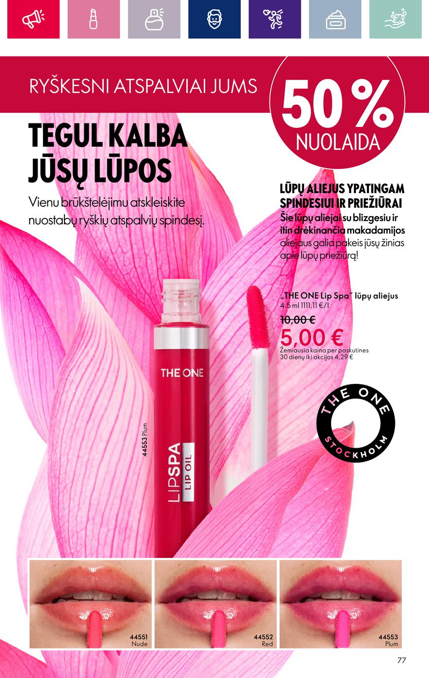 Oriflame katalogas akcijos nuo 
  2024-02-15 iki 
  2024-03-06 | Leidinukas.lt puslapis 77