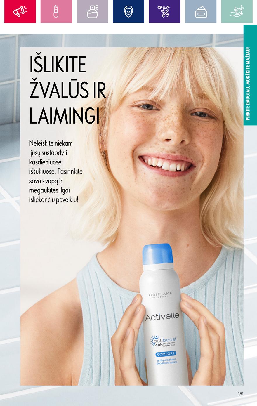 Oriflame katalogas akcijos nuo 
  2024-03-28 iki 
  2024-04-17 | Leidinukas.lt puslapis 151