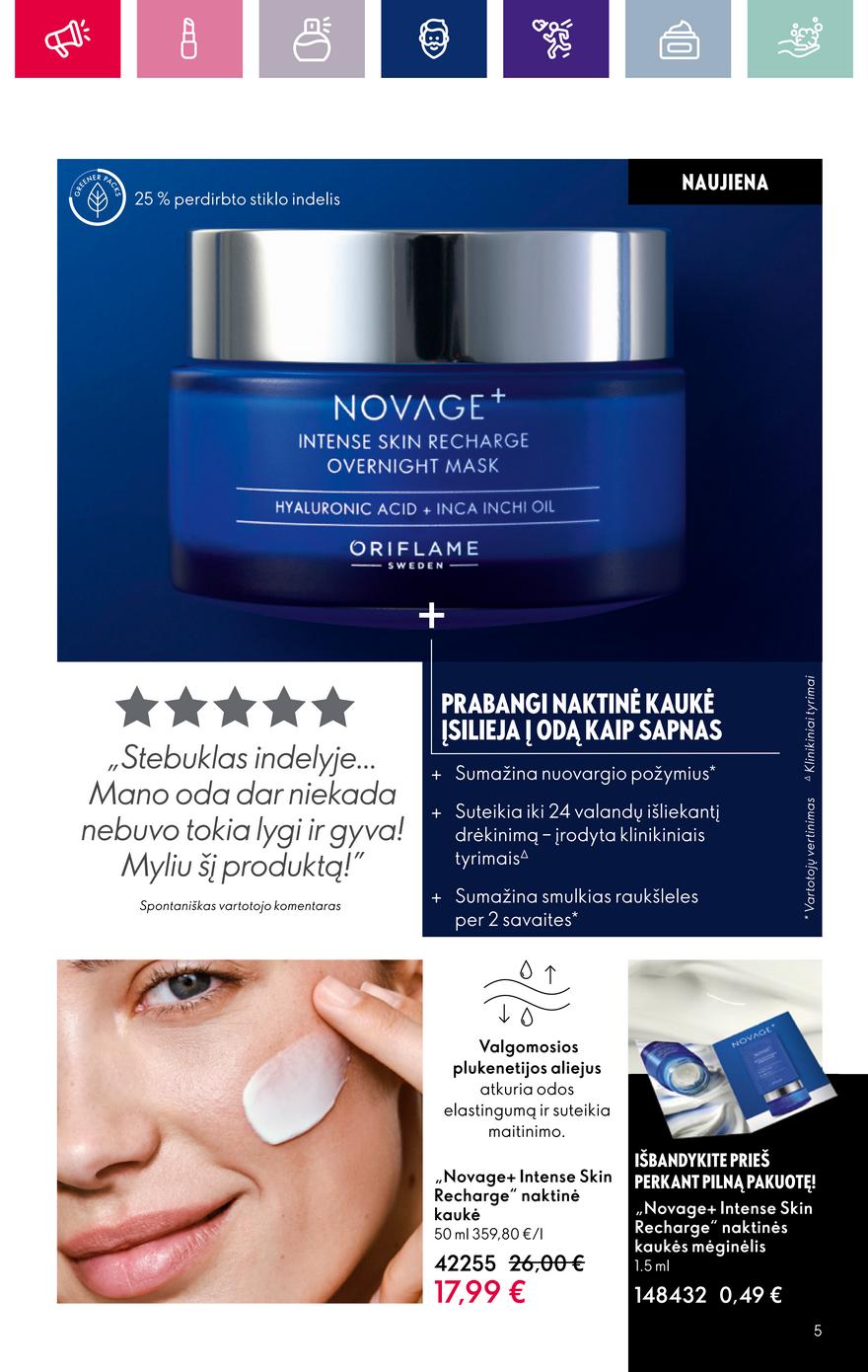 Oriflame katalogas akcijos nuo 
  2024-03-28 iki 
  2024-04-17 | Leidinukas.lt puslapis 5