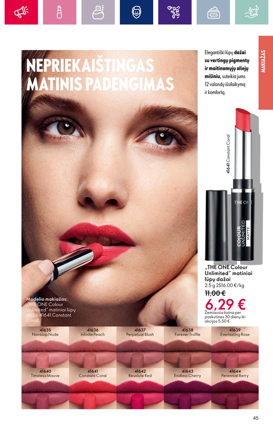 Oriflame katalogas akcijos nuo 
  2024-03-28 iki 
  2024-04-17 | Leidinukas.lt puslapis 45