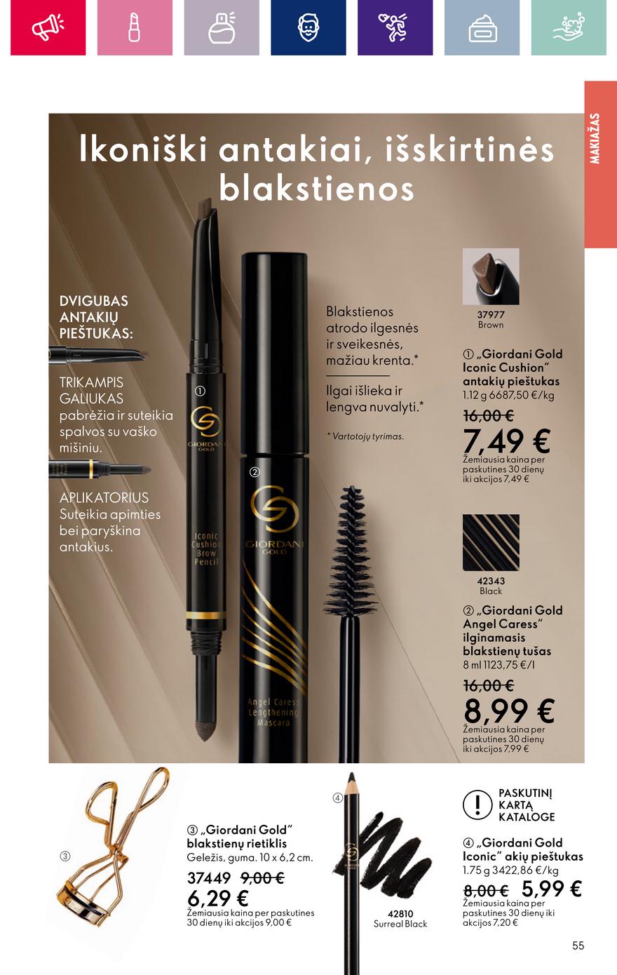 Oriflame katalogas akcijos nuo 
  2024-03-28 iki 
  2024-04-17 | Leidinukas.lt puslapis 55