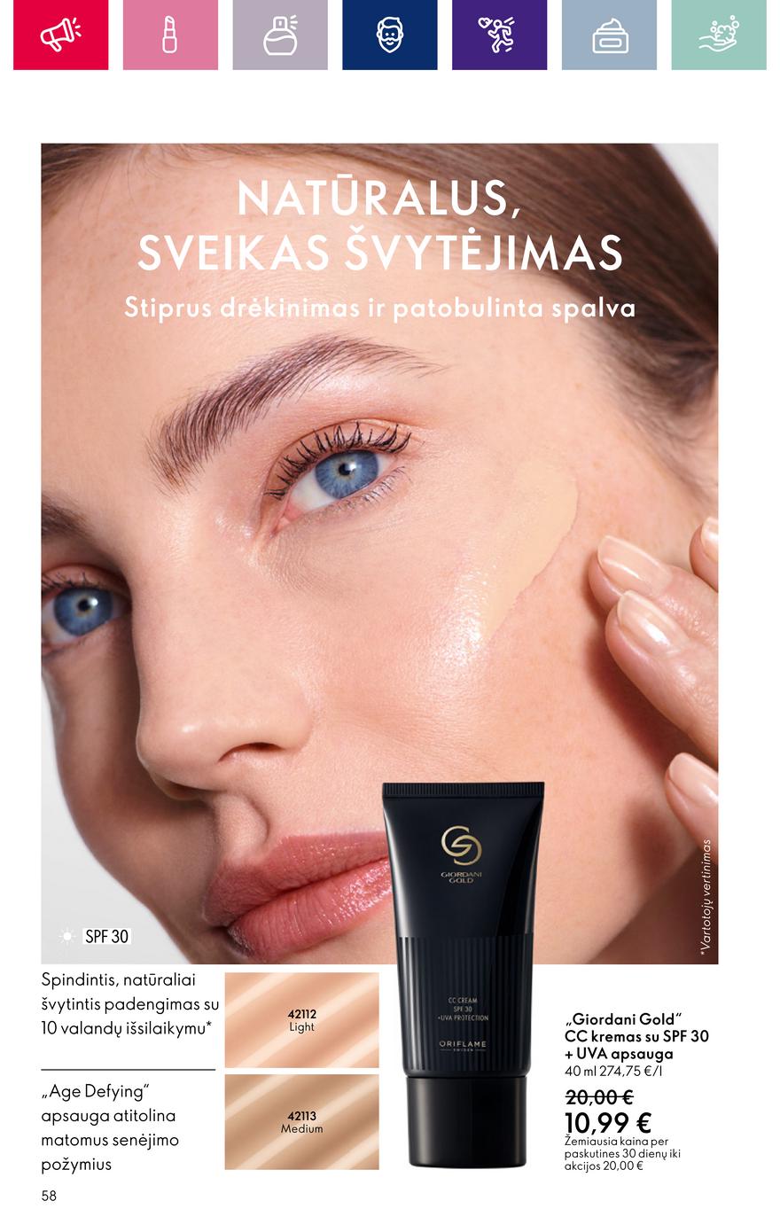 Oriflame katalogas akcijos nuo 
  2024-03-28 iki 
  2024-04-17 | Leidinukas.lt puslapis 58