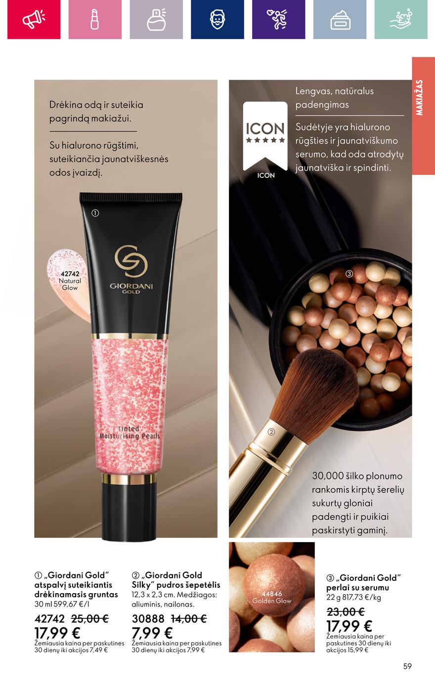 Oriflame katalogas akcijos nuo 
  2024-03-28 iki 
  2024-04-17 | Leidinukas.lt puslapis 59