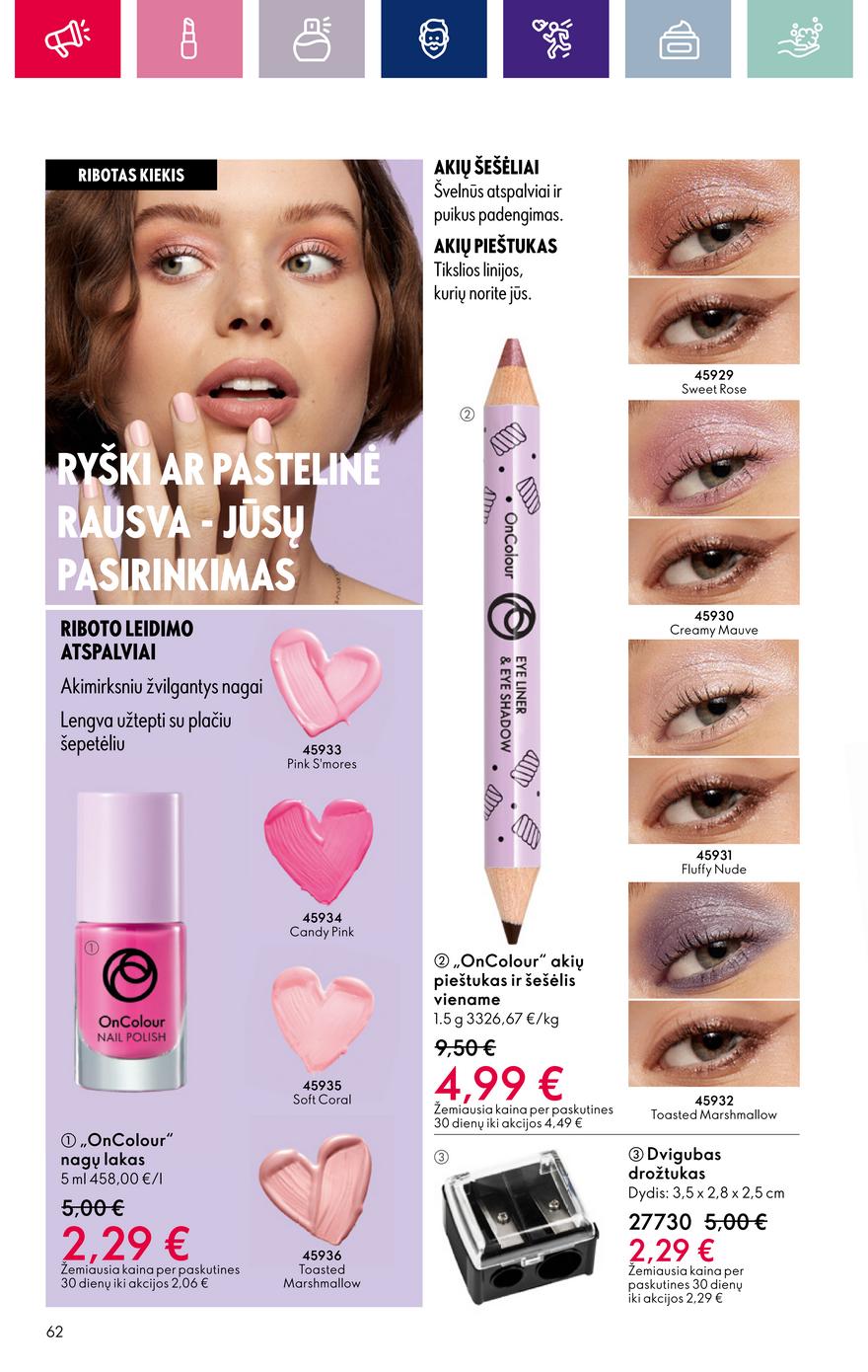 Oriflame katalogas akcijos nuo 
  2024-03-28 iki 
  2024-04-17 | Leidinukas.lt puslapis 62