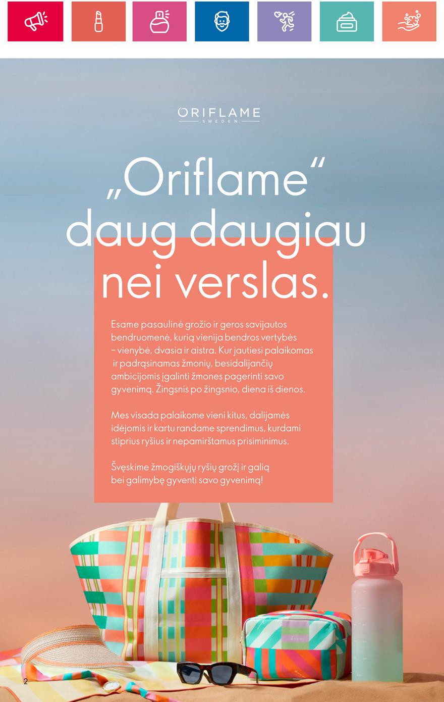 Oriflame katalogas akcijos nuo 
  2024-05-09 iki 
  2024-05-29 | Leidinukas.lt puslapis 2