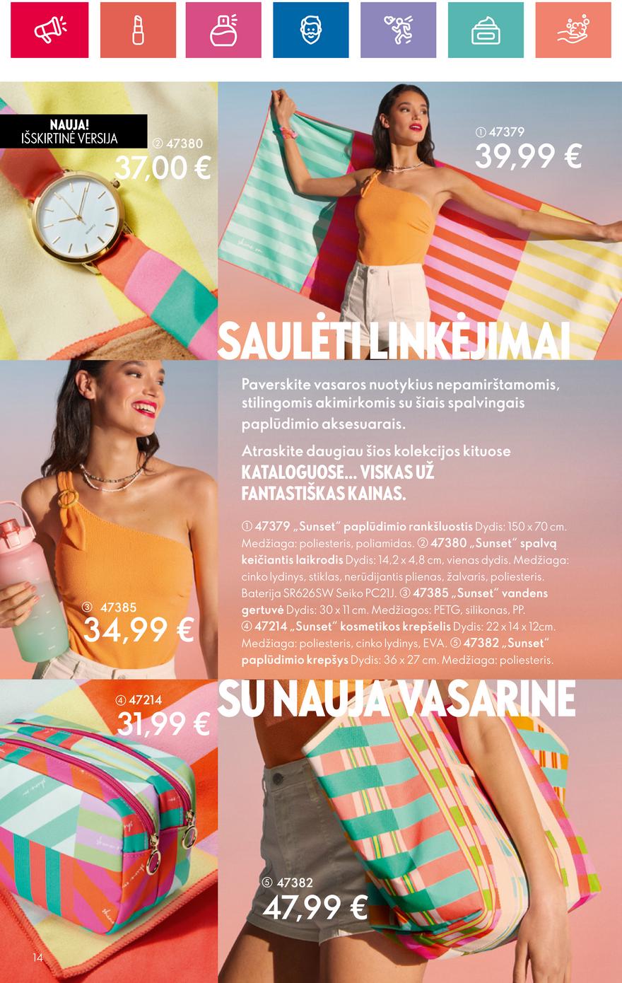 Oriflame katalogas akcijos nuo 
  2024-05-09 iki 
  2024-05-29 | Leidinukas.lt puslapis 14