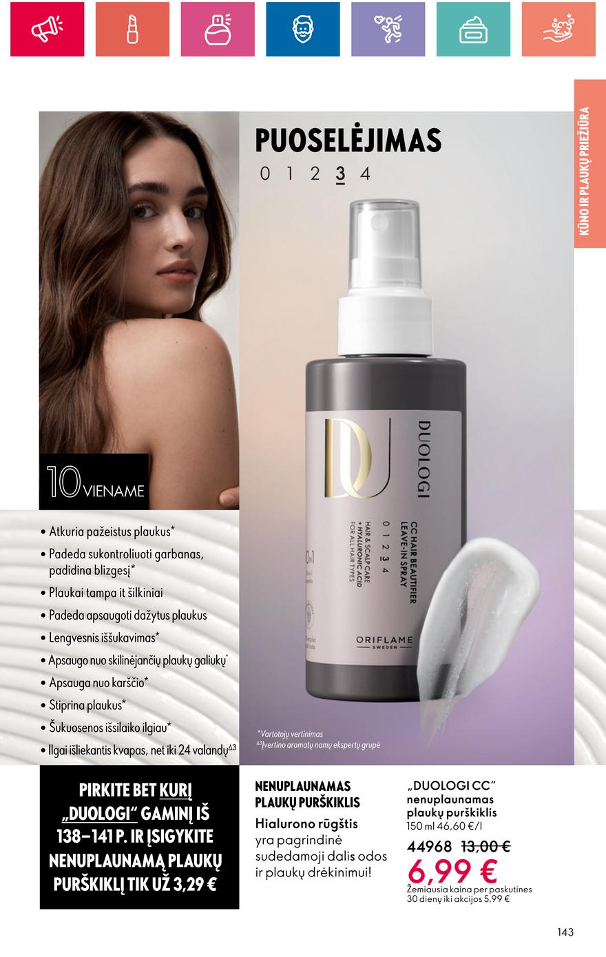 Oriflame katalogas akcijos nuo 
  2024-05-09 iki 
  2024-05-29 | Leidinukas.lt puslapis 143