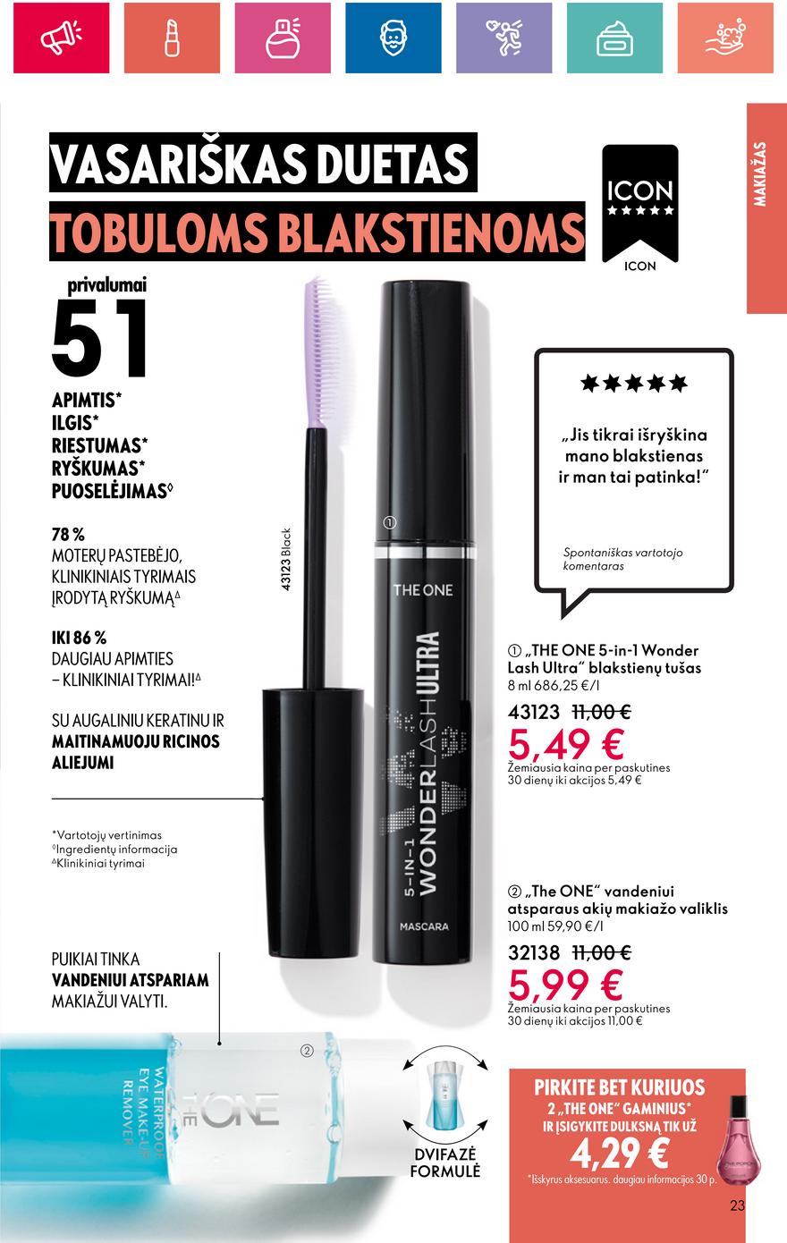 Oriflame katalogas akcijos nuo 
  2024-05-09 iki 
  2024-05-29 | Leidinukas.lt puslapis 23