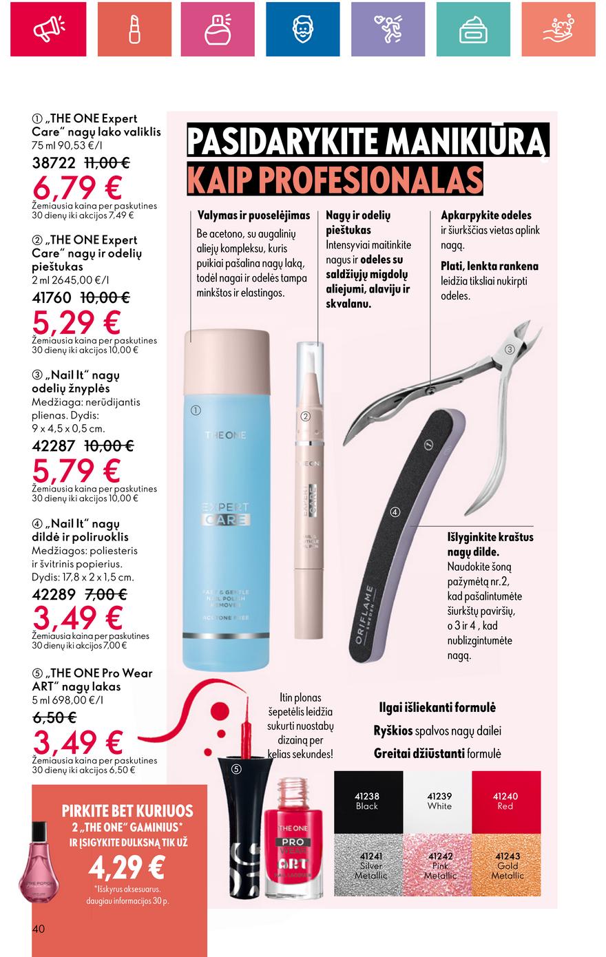 Oriflame katalogas akcijos nuo 
  2024-05-09 iki 
  2024-05-29 | Leidinukas.lt puslapis 40