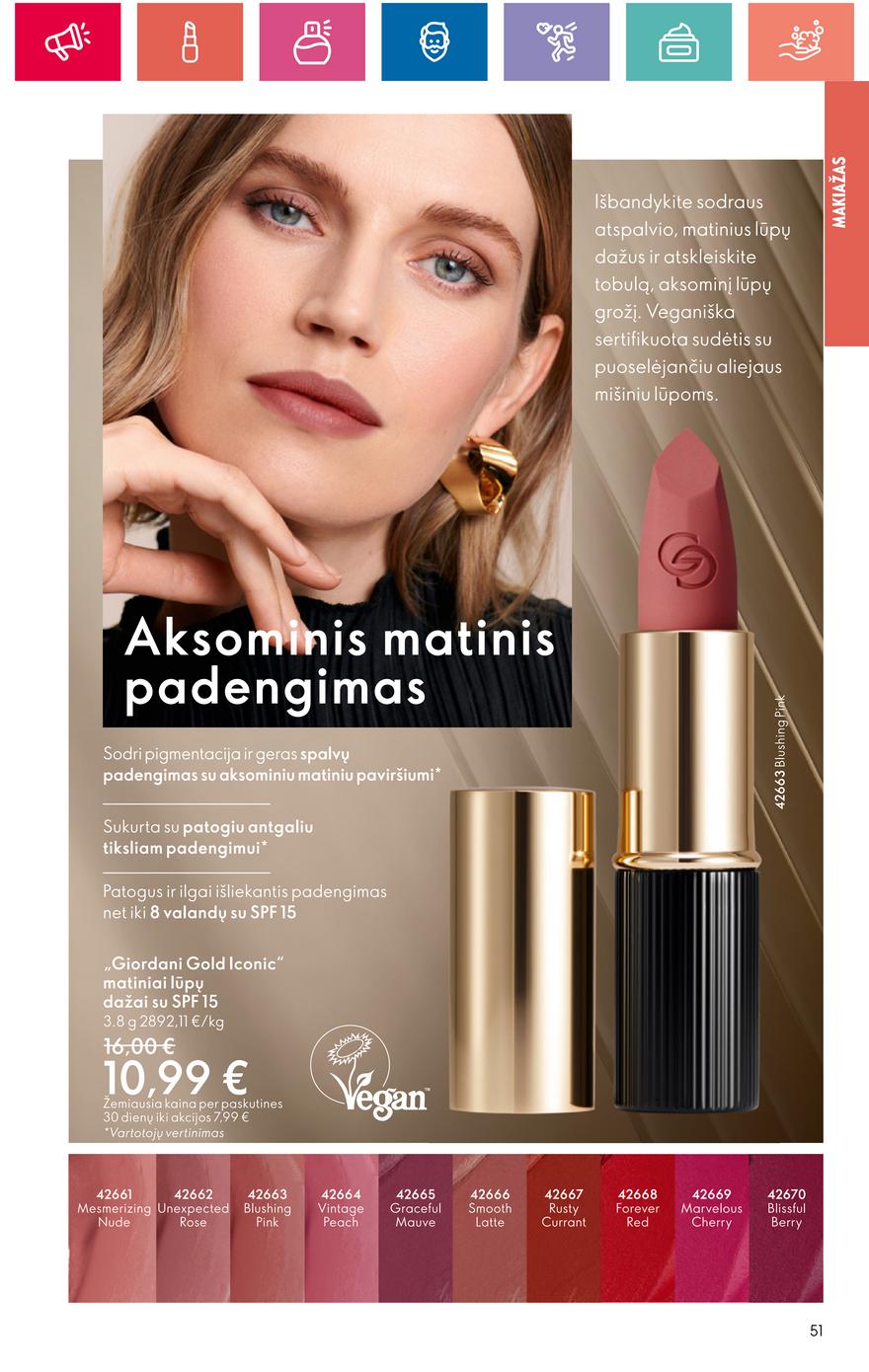 Oriflame katalogas akcijos nuo 
  2024-05-09 iki 
  2024-05-29 | Leidinukas.lt puslapis 51