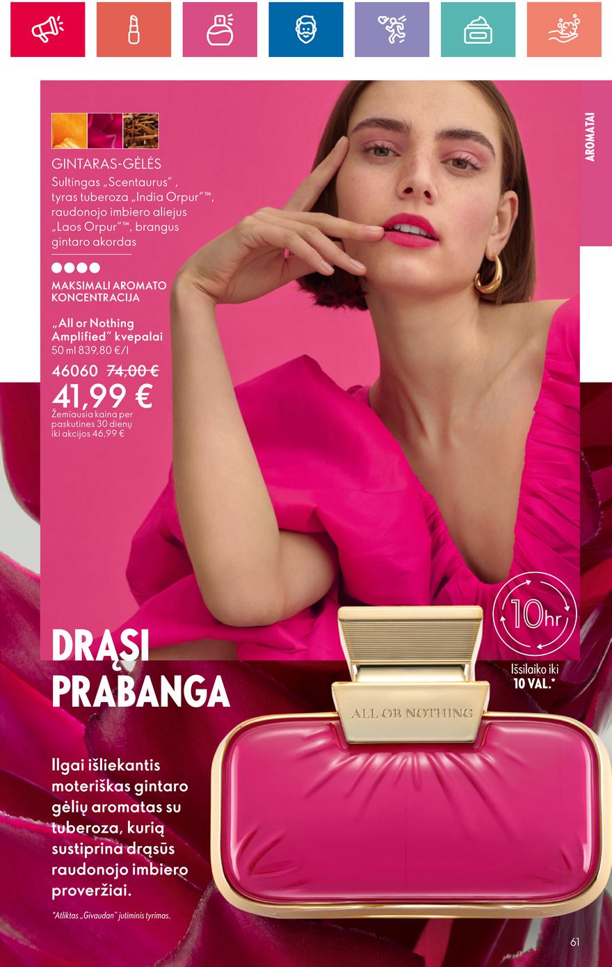 Oriflame katalogas akcijos nuo 
  2024-05-09 iki 
  2024-05-29 | Leidinukas.lt puslapis 61