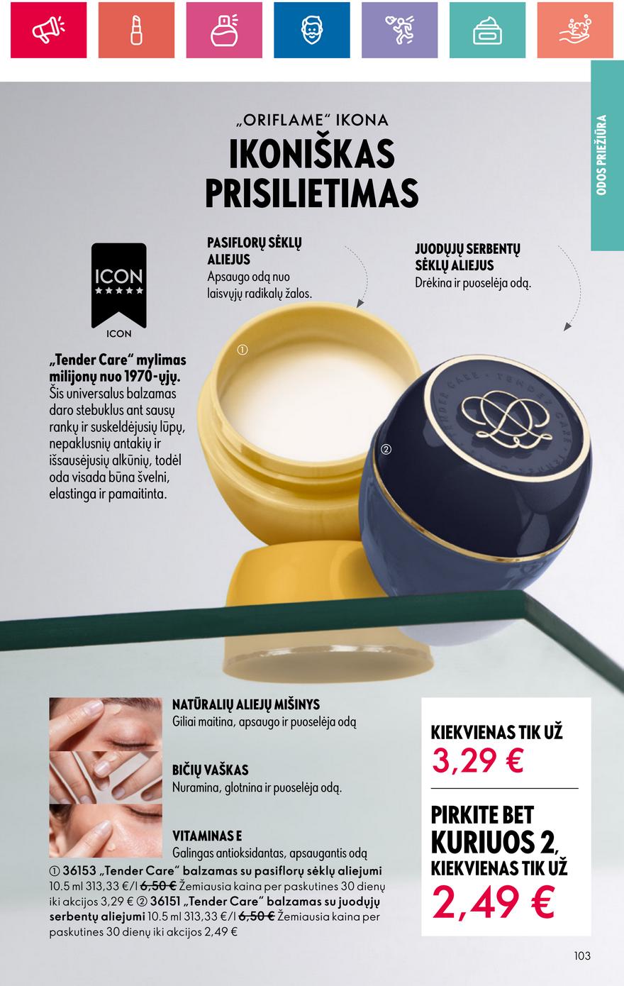 Oriflame katalogas akcijos nuo 
  2024-05-30 iki 
  2024-06-19 | Leidinukas.lt puslapis 103