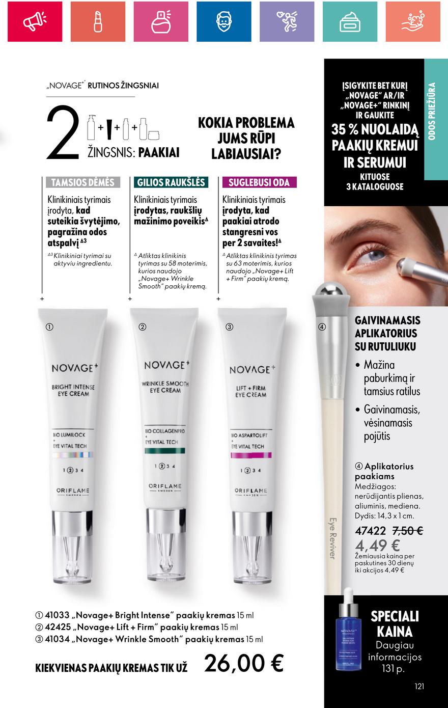 Oriflame katalogas akcijos nuo 
  2024-05-30 iki 
  2024-06-19 | Leidinukas.lt puslapis 121