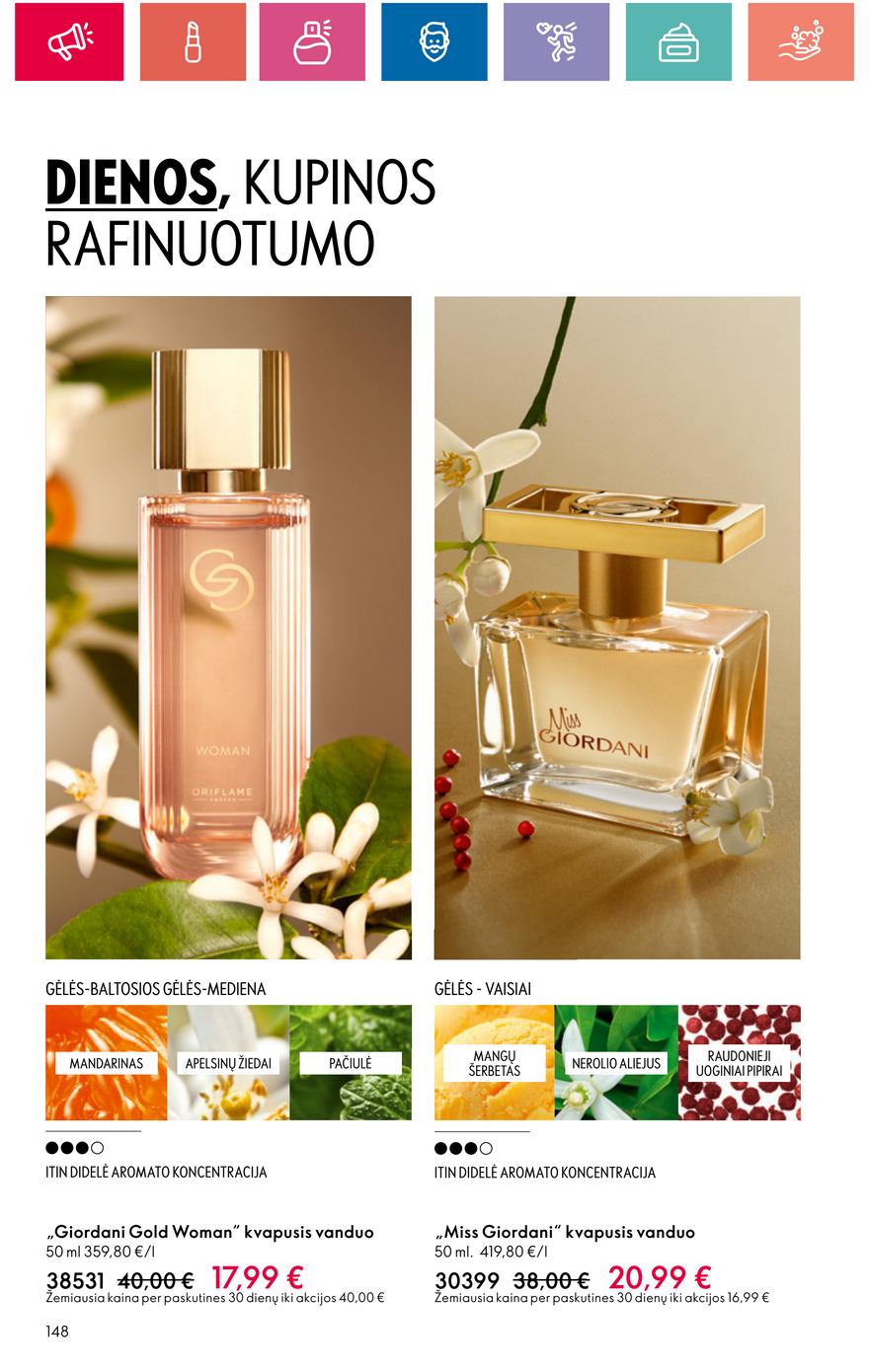 Oriflame katalogas akcijos nuo 
  2024-05-30 iki 
  2024-06-19 | Leidinukas.lt puslapis 148