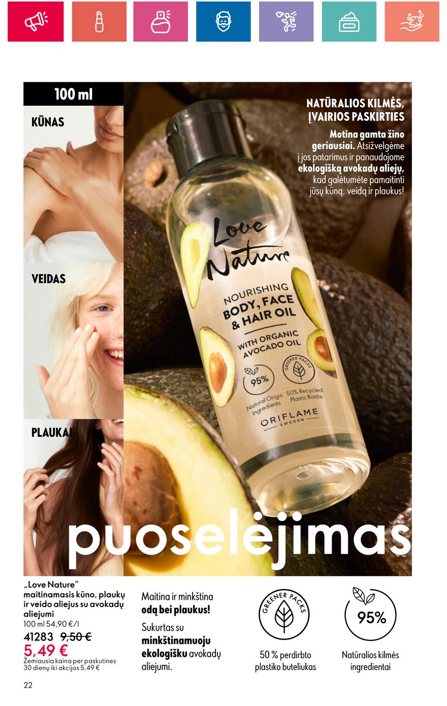 Oriflame katalogas akcijos nuo 
  2024-05-30 iki 
  2024-06-19 | Leidinukas.lt puslapis 22