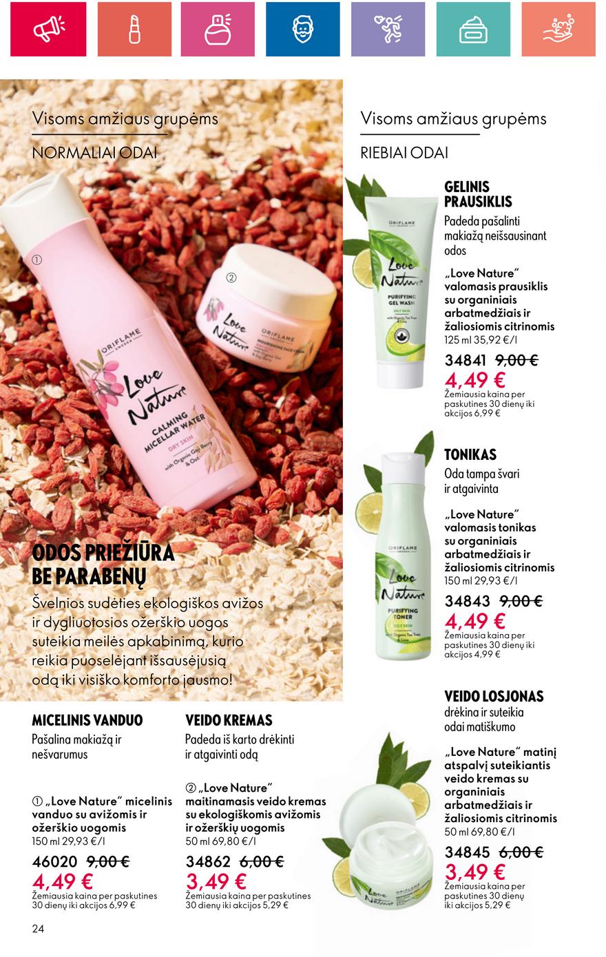 Oriflame katalogas akcijos nuo 
  2024-05-30 iki 
  2024-06-19 | Leidinukas.lt puslapis 24