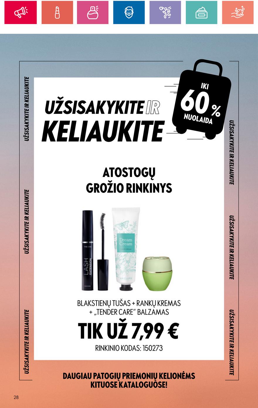 Oriflame katalogas akcijos nuo 
  2024-05-30 iki 
  2024-06-19 | Leidinukas.lt puslapis 28