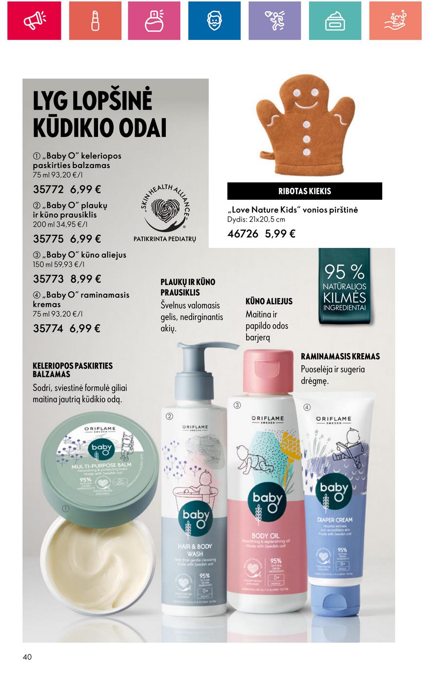 Oriflame katalogas akcijos nuo 
  2024-05-30 iki 
  2024-06-19 | Leidinukas.lt puslapis 40