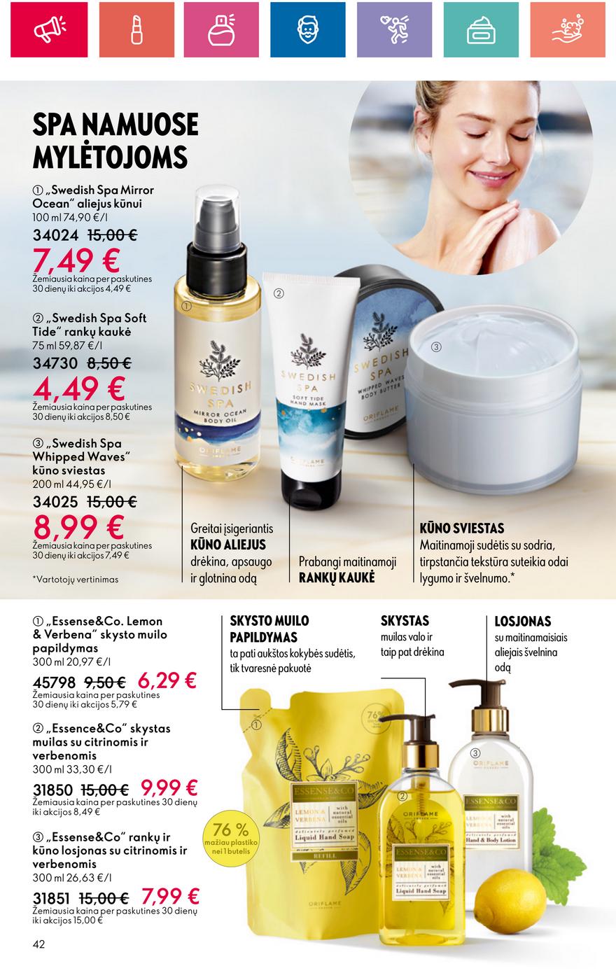 Oriflame katalogas akcijos nuo 
  2024-05-30 iki 
  2024-06-19 | Leidinukas.lt puslapis 42