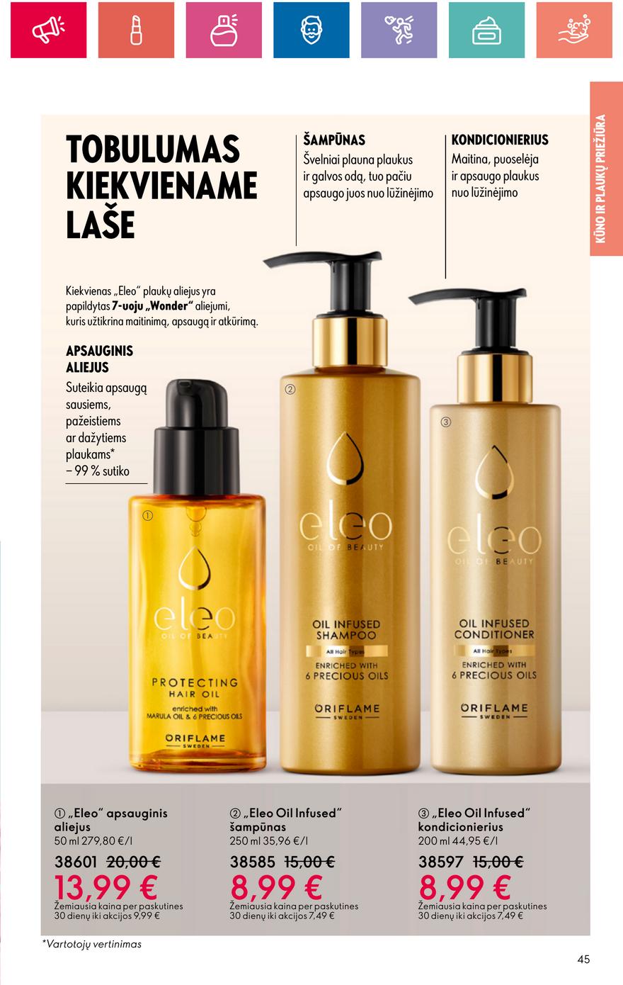 Oriflame katalogas akcijos nuo 
  2024-05-30 iki 
  2024-06-19 | Leidinukas.lt puslapis 45