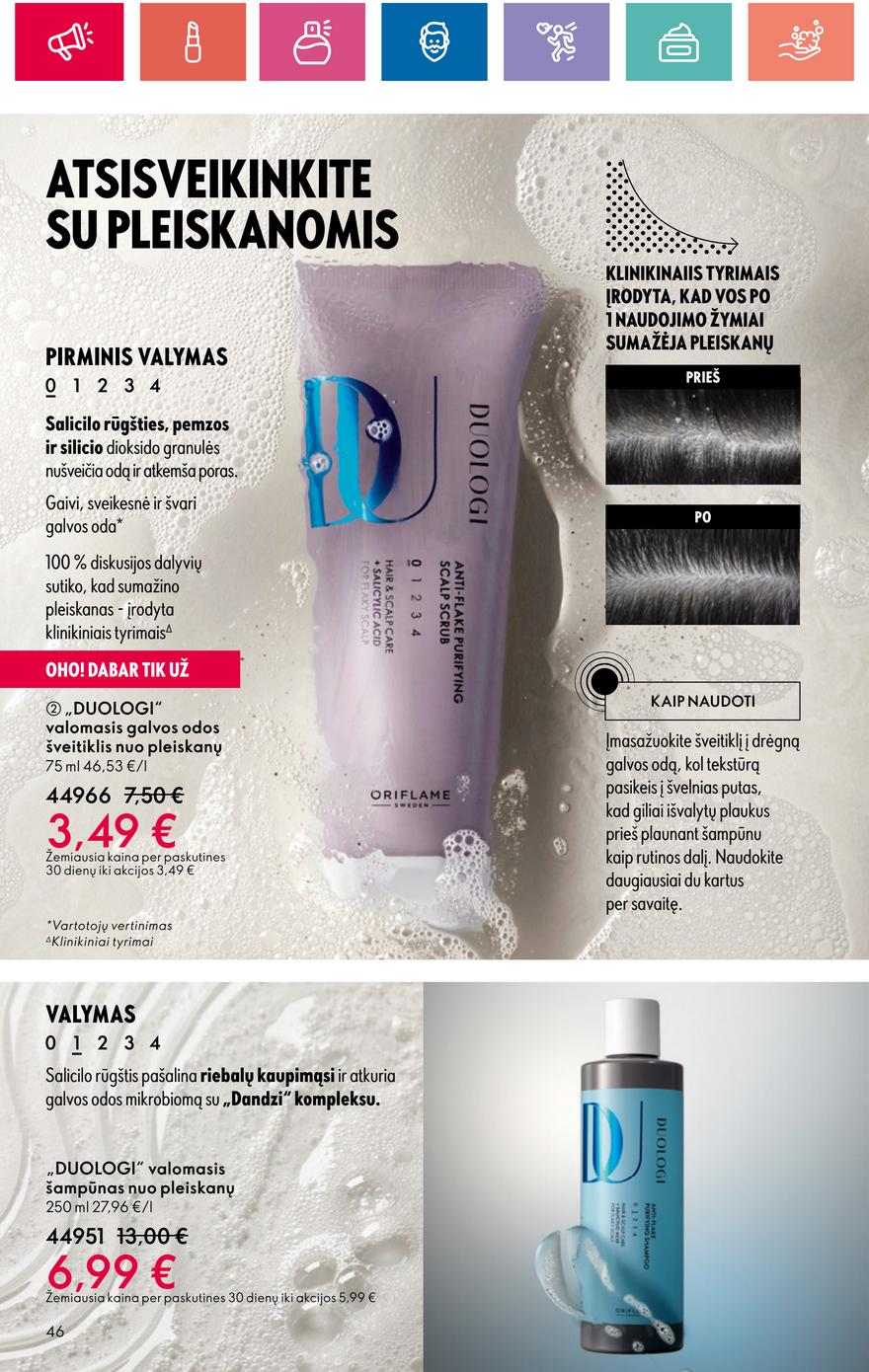 Oriflame katalogas akcijos nuo 
  2024-05-30 iki 
  2024-06-19 | Leidinukas.lt puslapis 46