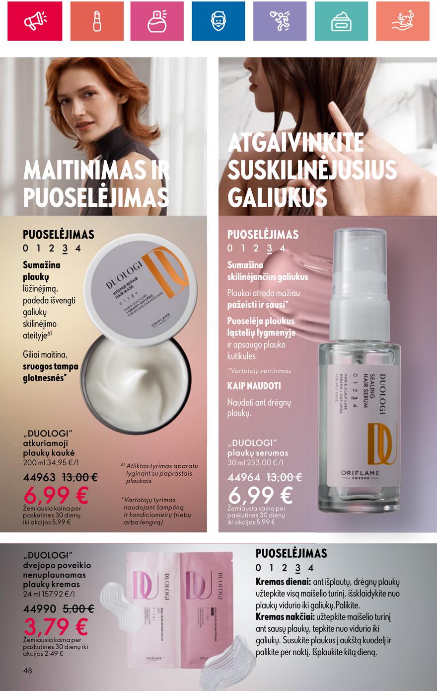 Oriflame katalogas akcijos nuo 
  2024-05-30 iki 
  2024-06-19 | Leidinukas.lt puslapis 48