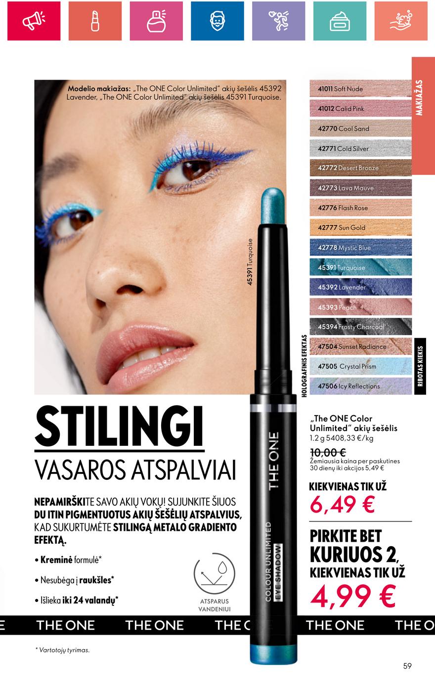 Oriflame katalogas akcijos nuo 
  2024-05-30 iki 
  2024-06-19 | Leidinukas.lt puslapis 59