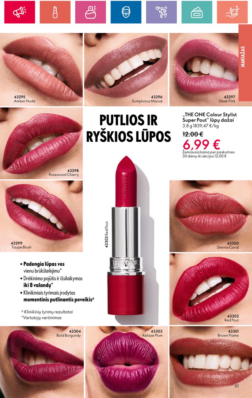 Oriflame katalogas akcijos nuo 
  2024-05-30 iki 
  2024-06-19 | Leidinukas.lt puslapis 61