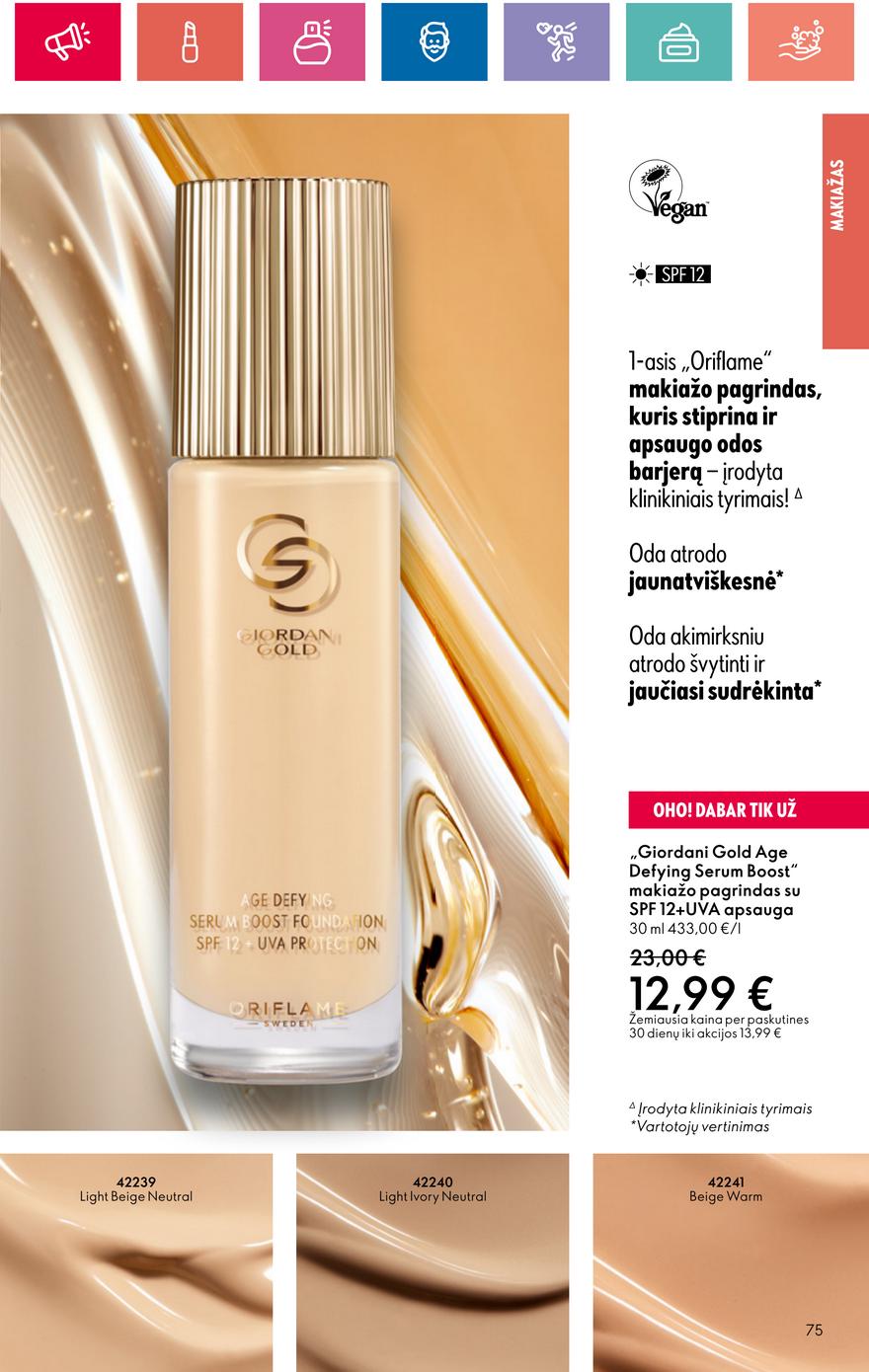 Oriflame katalogas akcijos nuo 
  2024-05-30 iki 
  2024-06-19 | Leidinukas.lt puslapis 75