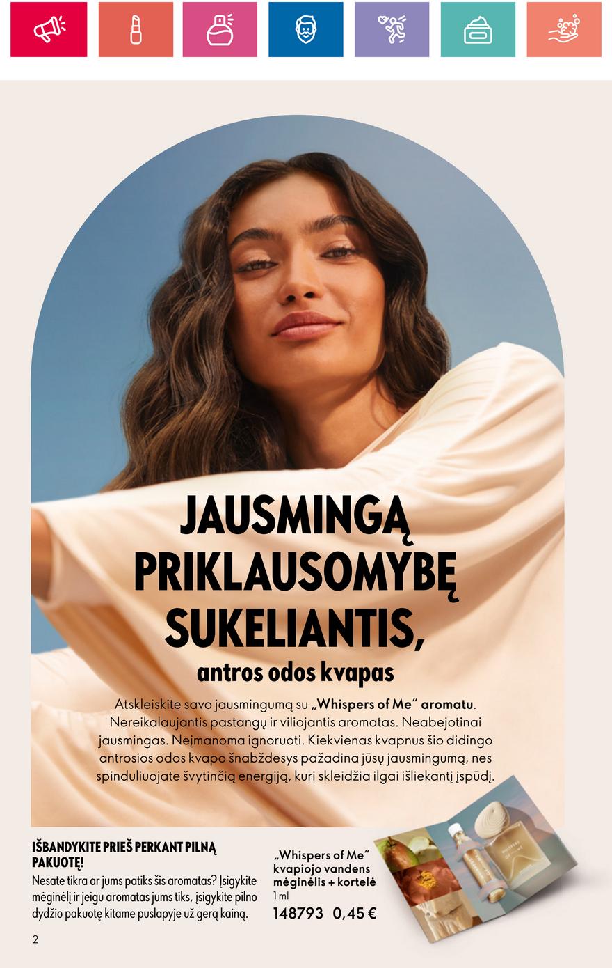 Oriflame katalogas akcijos nuo 
  2024-06-20 iki 
  2024-07-10 | Leidinukas.lt puslapis 2