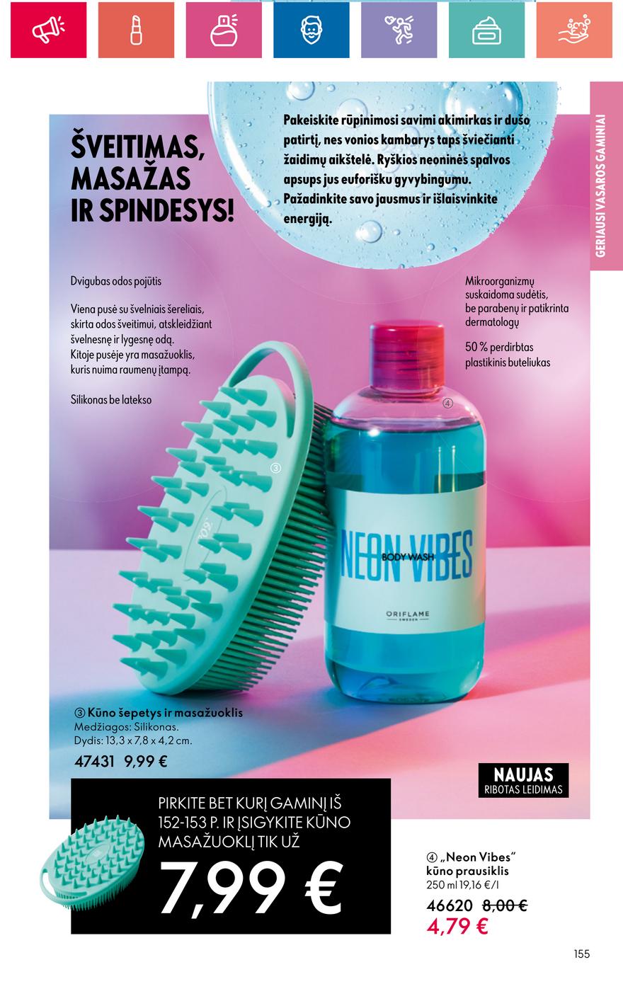 Oriflame katalogas akcijos nuo 
  2024-06-20 iki 
  2024-07-10 | Leidinukas.lt puslapis 155