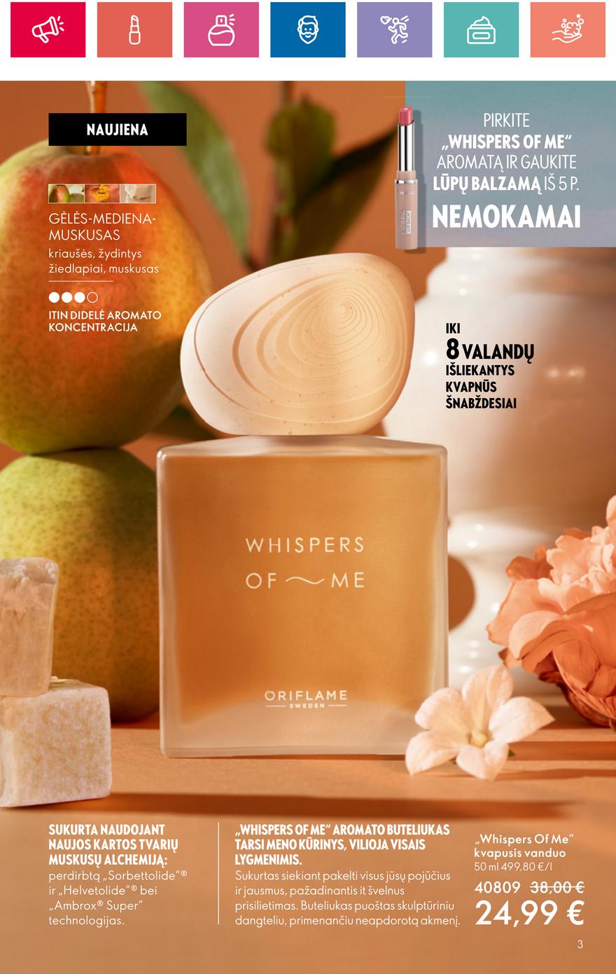 Oriflame katalogas akcijos nuo 
  2024-06-20 iki 
  2024-07-10 | Leidinukas.lt puslapis 3