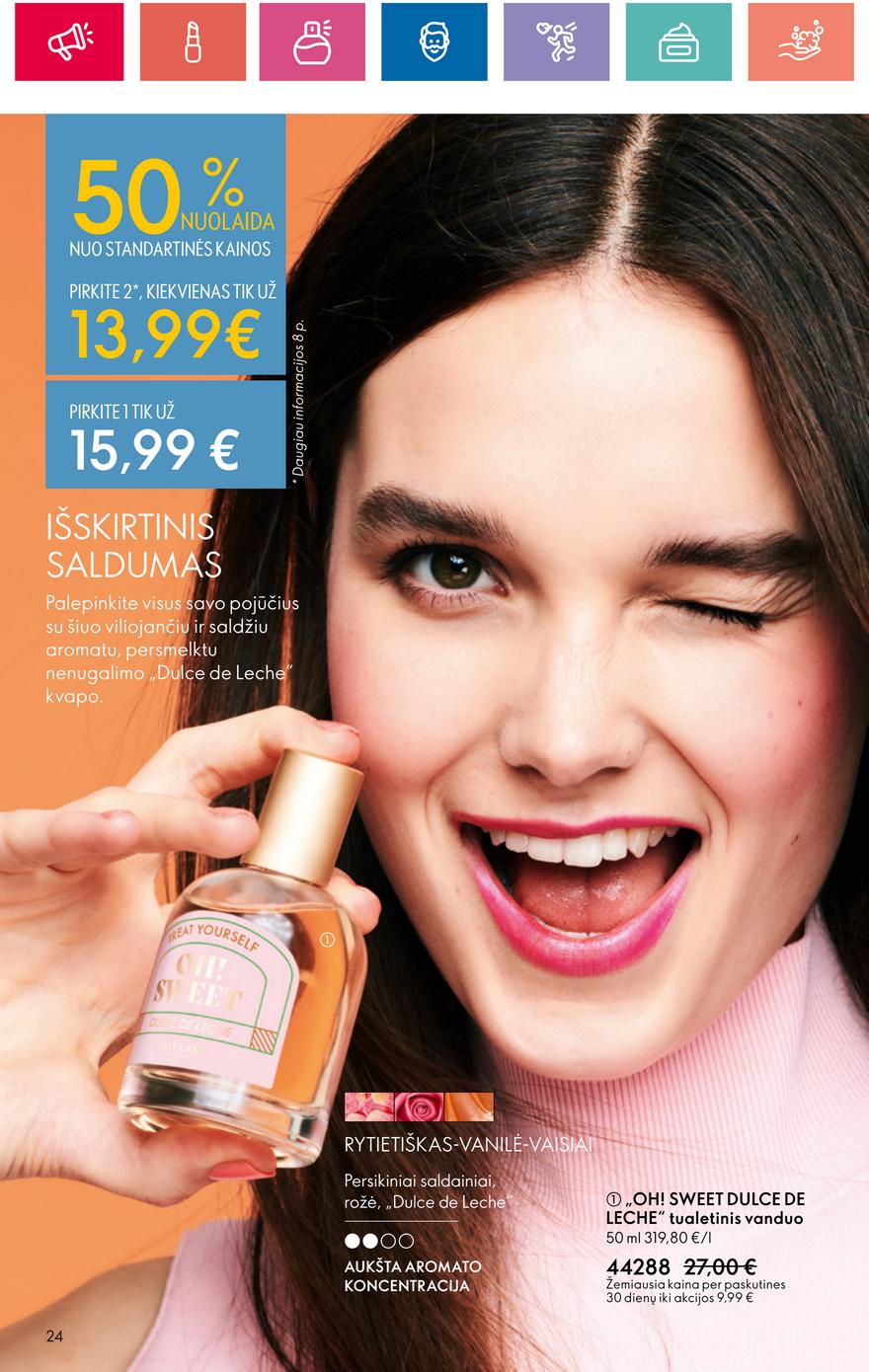 Oriflame katalogas akcijos nuo 
  2024-06-20 iki 
  2024-07-10 | Leidinukas.lt puslapis 24