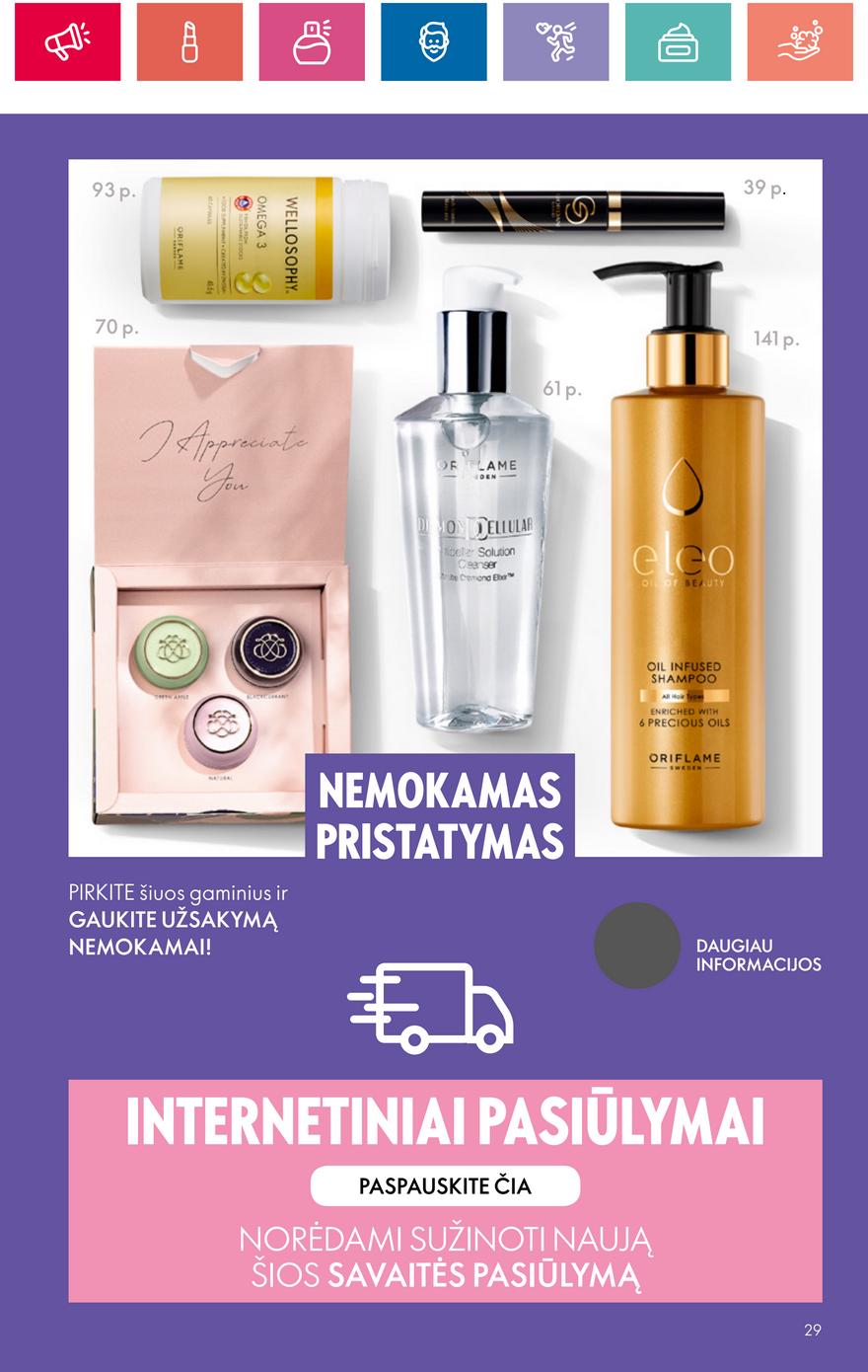 Oriflame katalogas akcijos nuo 
  2024-06-20 iki 
  2024-07-10 | Leidinukas.lt puslapis 29