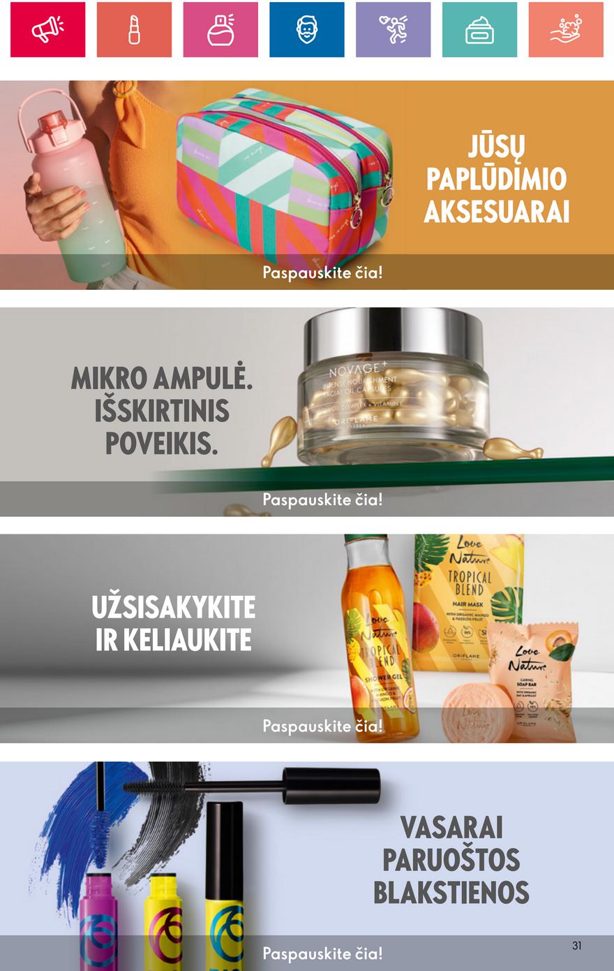 Oriflame katalogas akcijos nuo 
  2024-06-20 iki 
  2024-07-10 | Leidinukas.lt puslapis 31