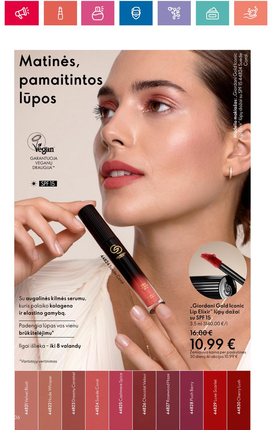 Oriflame katalogas akcijos nuo 
  2024-06-20 iki 
  2024-07-10 | Leidinukas.lt puslapis 36