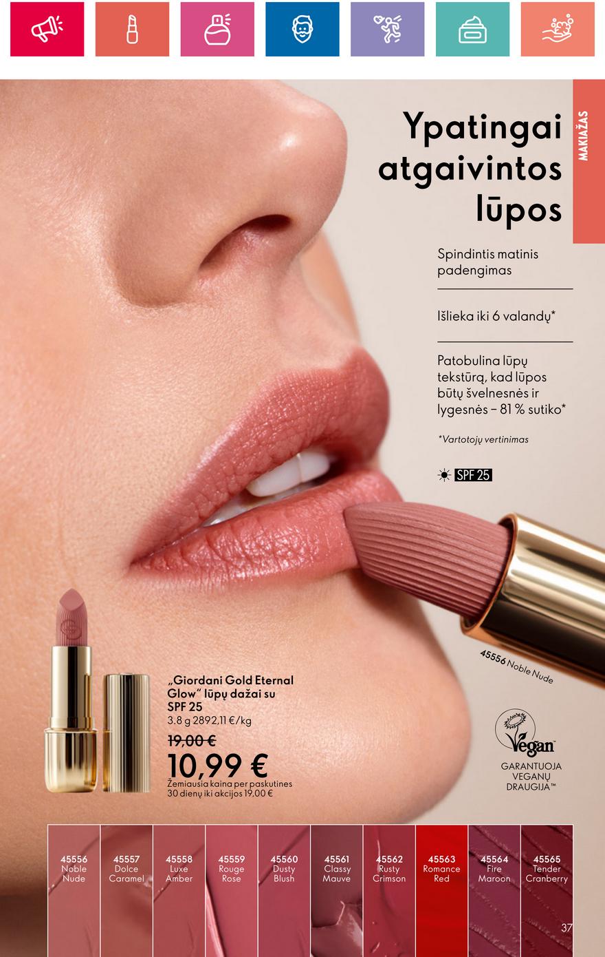 Oriflame katalogas akcijos nuo 
  2024-06-20 iki 
  2024-07-10 | Leidinukas.lt puslapis 37