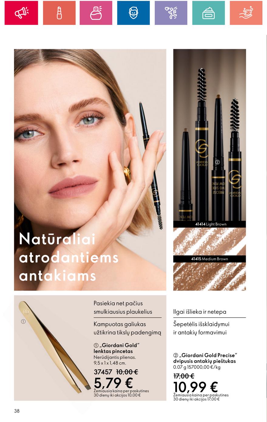 Oriflame katalogas akcijos nuo 
  2024-06-20 iki 
  2024-07-10 | Leidinukas.lt puslapis 38