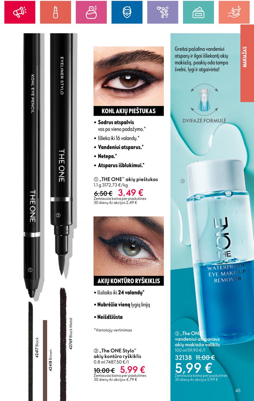 Oriflame katalogas akcijos nuo 
  2024-06-20 iki 
  2024-07-10 | Leidinukas.lt puslapis 45