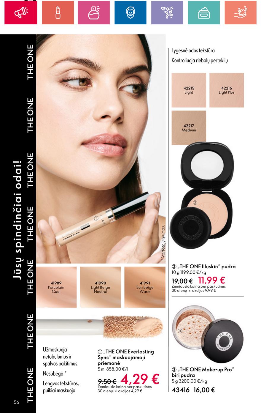 Oriflame katalogas akcijos nuo 
  2024-06-20 iki 
  2024-07-10 | Leidinukas.lt puslapis 56