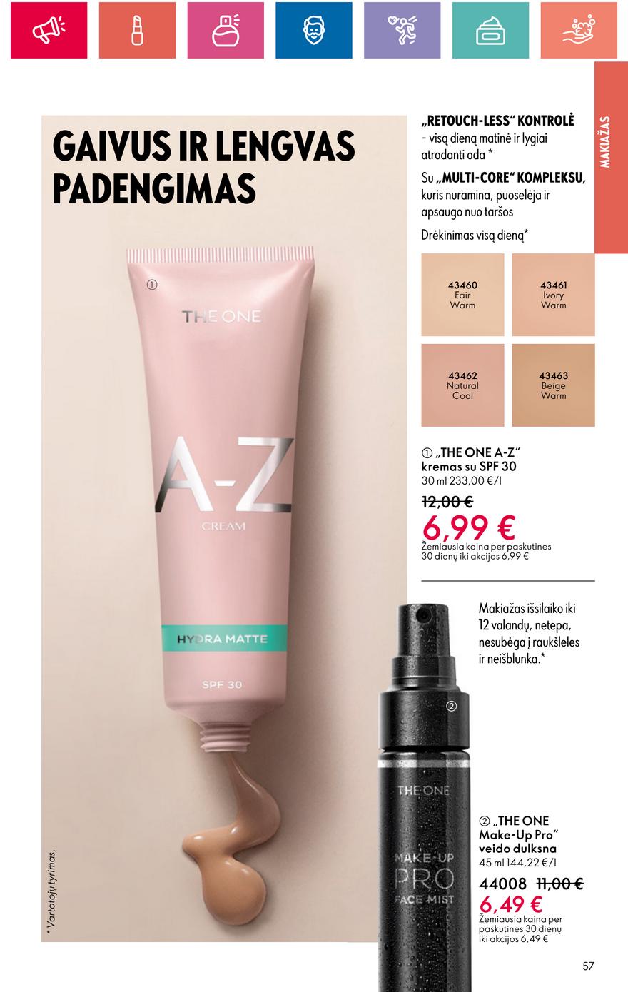 Oriflame katalogas akcijos nuo 
  2024-06-20 iki 
  2024-07-10 | Leidinukas.lt puslapis 57