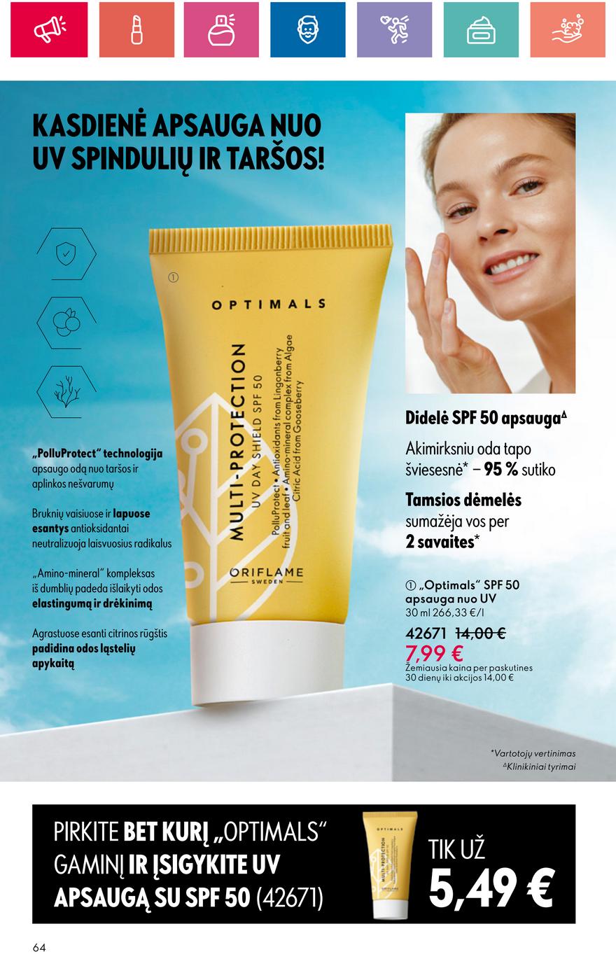 Oriflame katalogas akcijos nuo 
  2024-06-20 iki 
  2024-07-10 | Leidinukas.lt puslapis 64