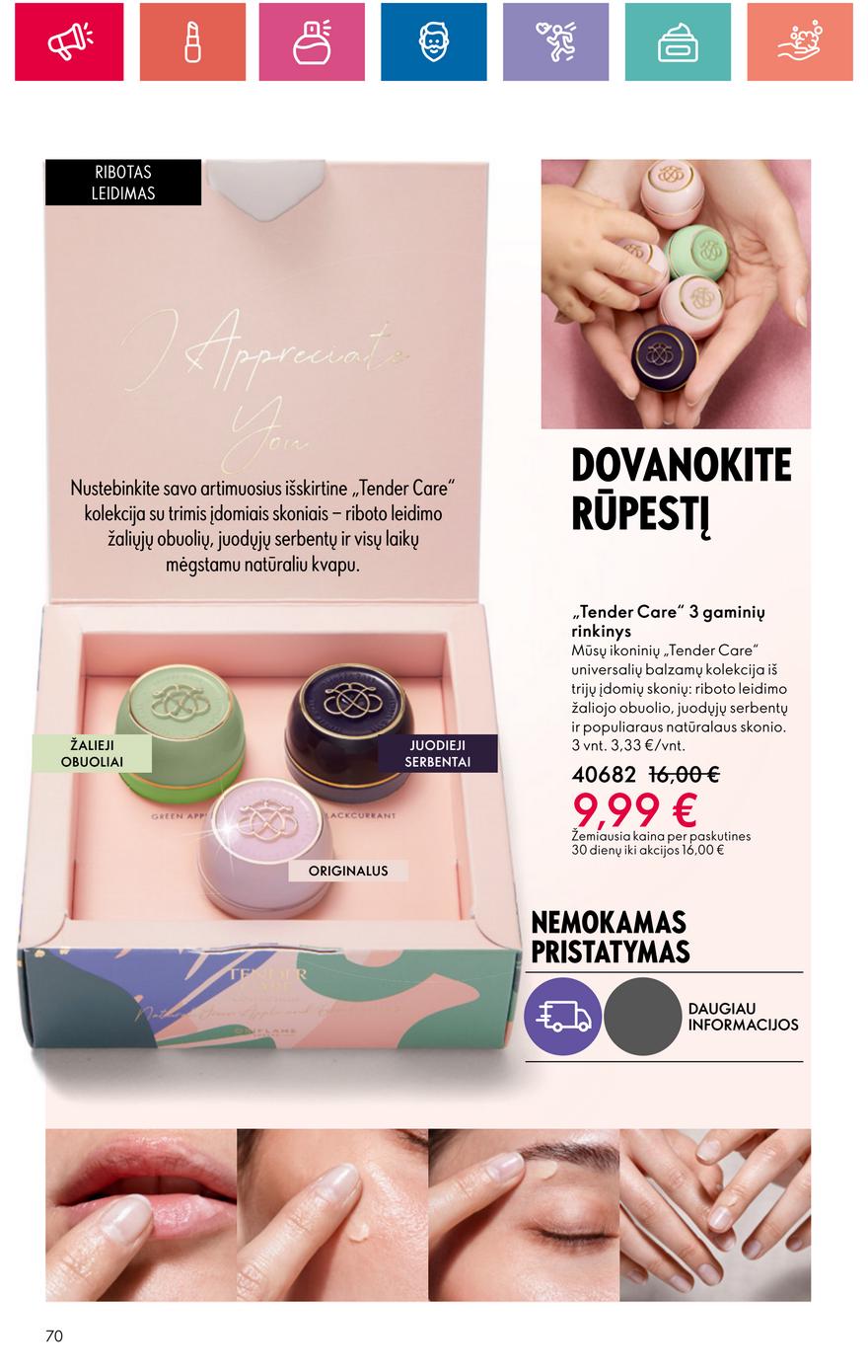 Oriflame katalogas akcijos nuo 
  2024-06-20 iki 
  2024-07-10 | Leidinukas.lt puslapis 70