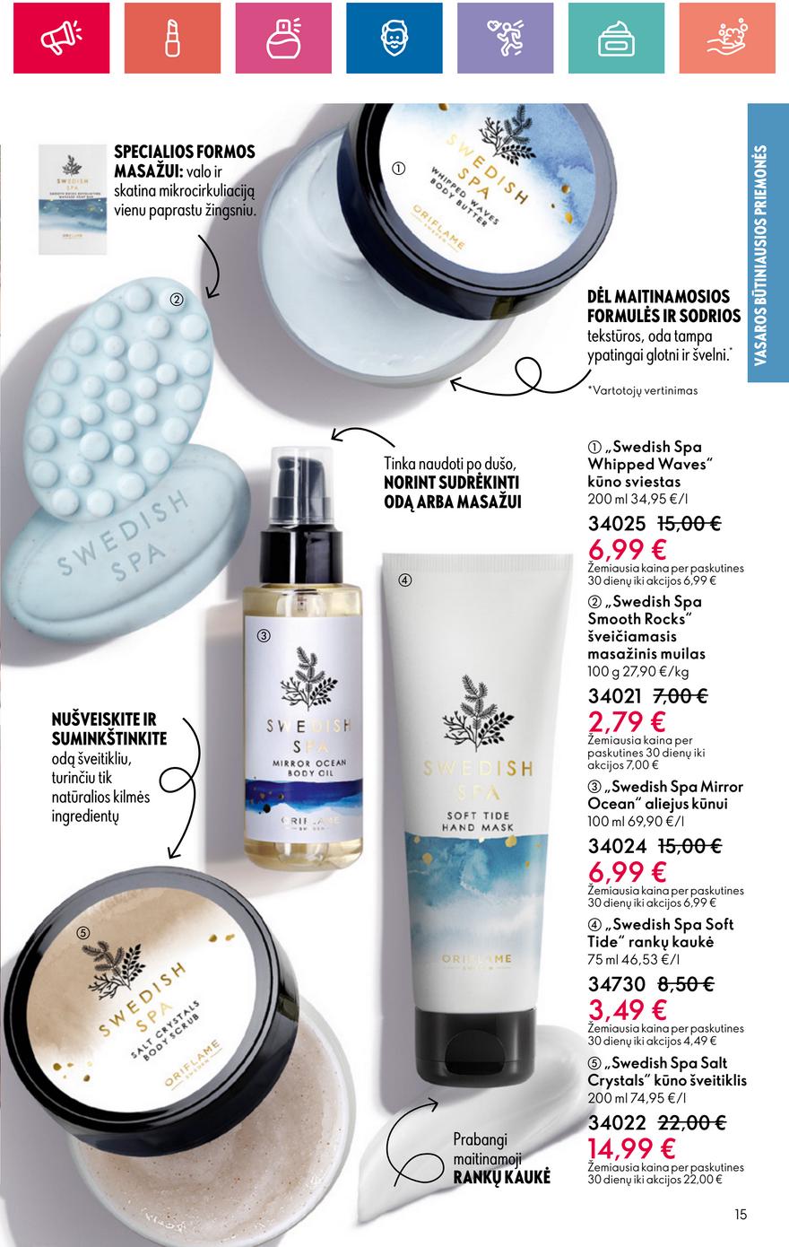 Oriflame katalogas akcijos nuo 
  2024-07-11 iki 
  2024-07-31 | Leidinukas.lt puslapis 15