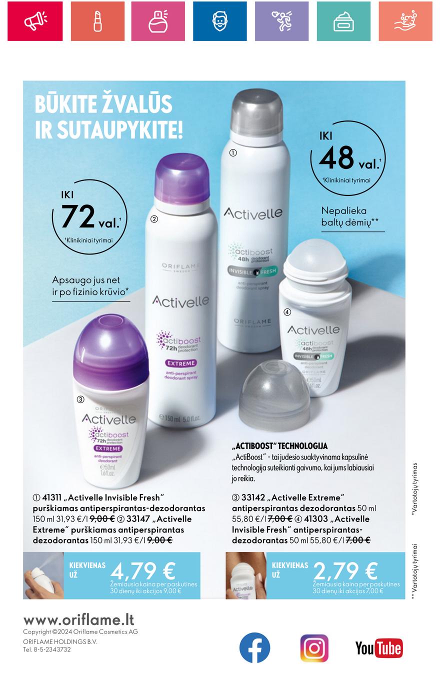 Oriflame katalogas akcijos nuo 
  2024-07-11 iki 
  2024-07-31 | Leidinukas.lt puslapis 166