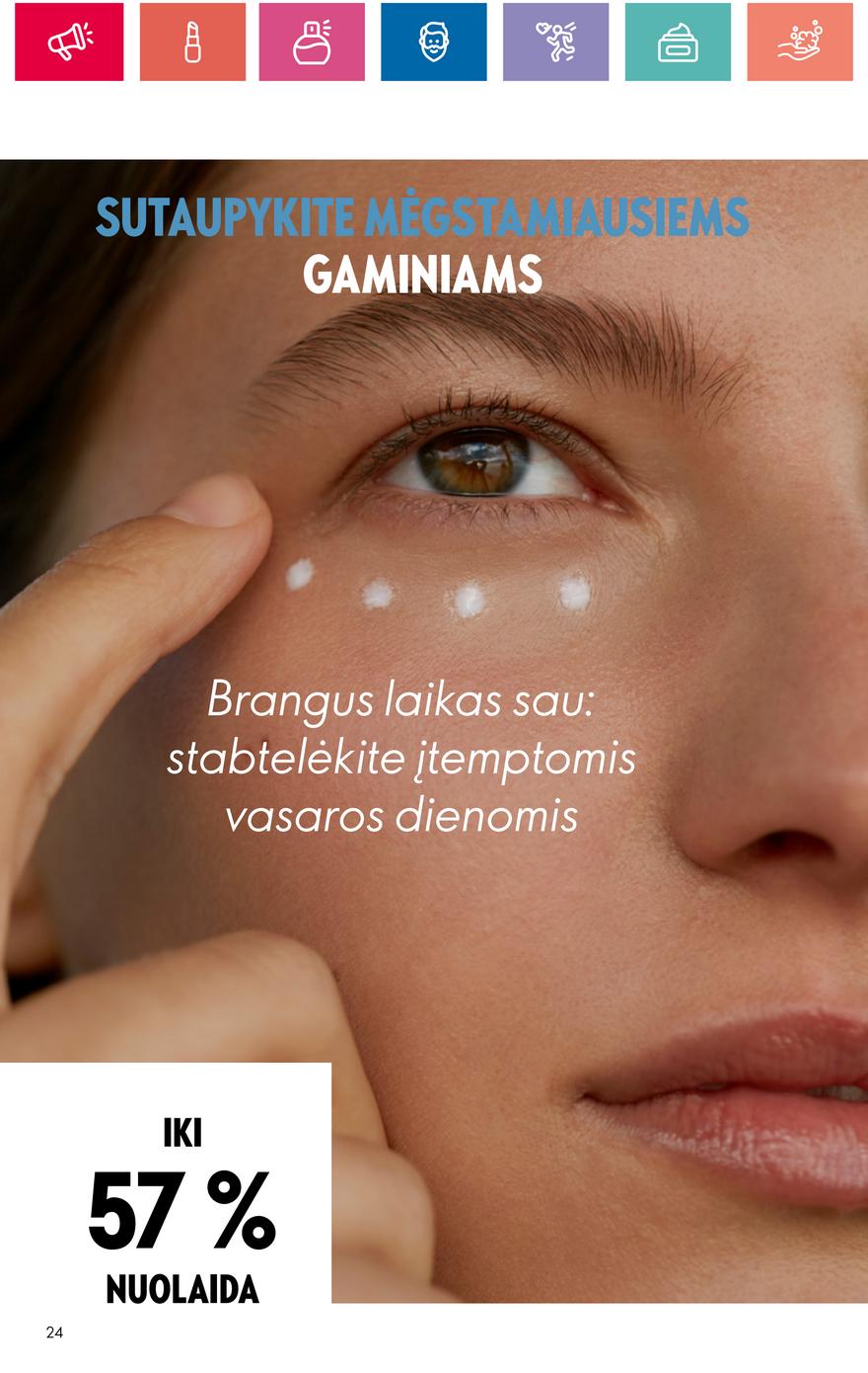 Oriflame katalogas akcijos nuo 
  2024-07-11 iki 
  2024-07-31 | Leidinukas.lt puslapis 24