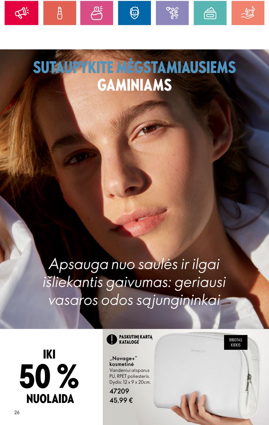 Oriflame katalogas akcijos nuo 
  2024-07-11 iki 
  2024-07-31 | Leidinukas.lt puslapis 26